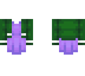 ob - short green jacket w/ purple dress
