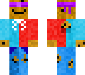 tinkelmuffin with purple bandana