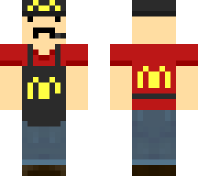 unhappy mcdonalds worker