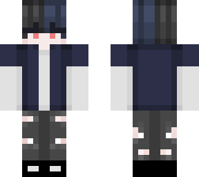 (not mine) split black and blue