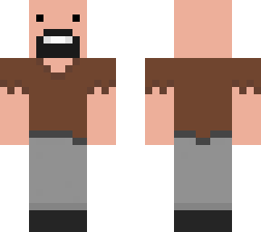 Bare Bones Notch | Minecraft Skin