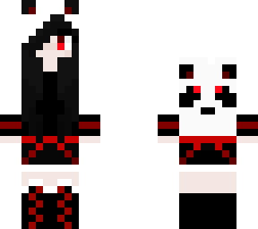emo panda girl