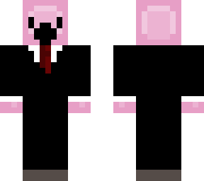 flamingo in suit