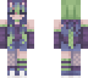 green & blue