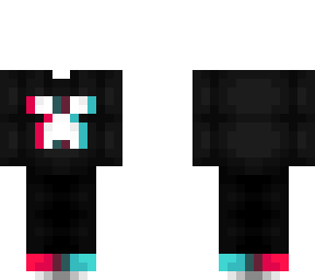 ob - tiktok 3d black creeper outfit