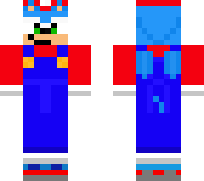 steam the hedgehog (mario outfit)