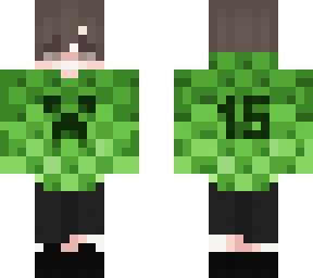 creeper cape! happy 15!