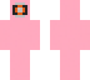 fall guys (pink) robot face