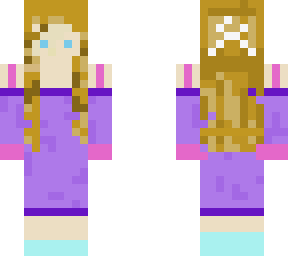 flower girl purple 1