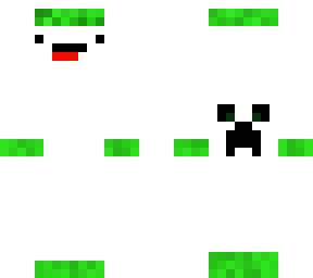 green guy special 15th anniversary of minecraft
