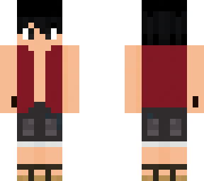 Luffy (gear 3) pre timeskip | Minecraft Skin