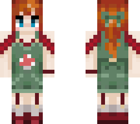 Mushroom Elf Girl | Minecraft Skin
