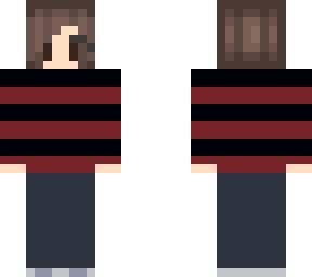my friend wanted a skin of herself