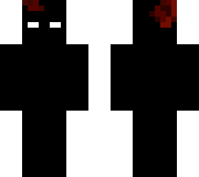 pitfall - full black/red head