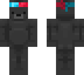 red and blue ninja panda