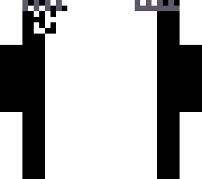 black and white with crown!