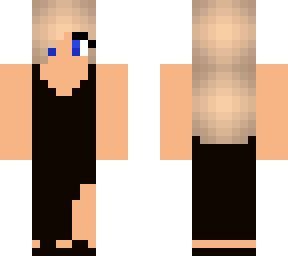 black dress girl