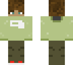 green lime shirt boy