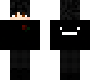 ropa oscura y elegante