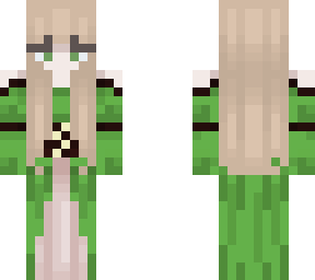 amys new green skin