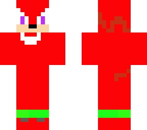 knuckles but more red