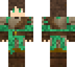 lazydiamond's 'medieval knight of lapiz order' but green