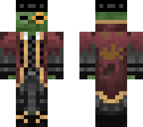 steampunk zombie with monacle
