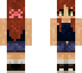 girl with reddish brown hair