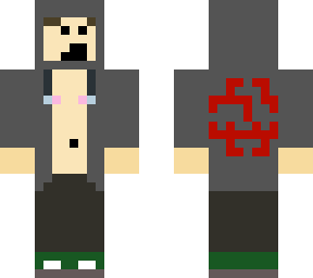 my own skin with rammstein logo