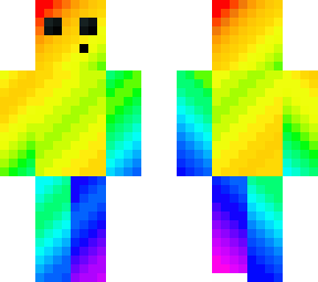 rainbow slime without any cloths