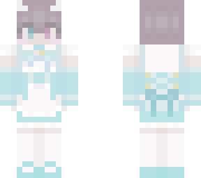 *demon boy* ~kawaii blue maid dress~