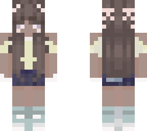 cute brown girl with bows!