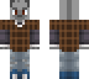 flannel hyena