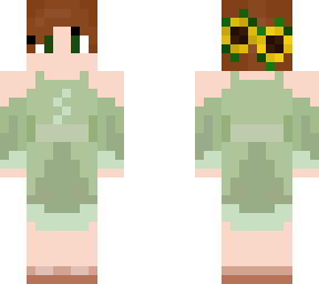 flower person