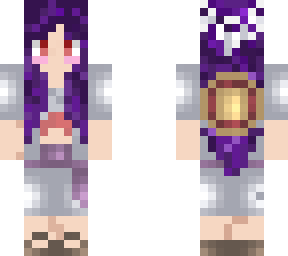 luffy skin from @shigezaki but with long purple hair