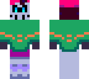 old crusader with poncho
