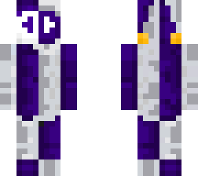 white and purple jester (credit original design - unsafe)