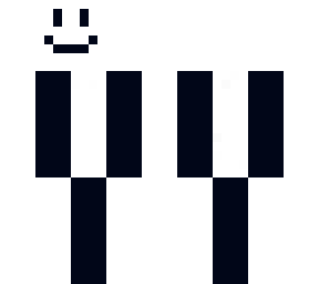 black and white
