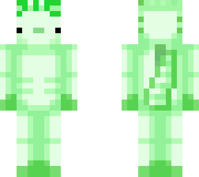 green axolotl