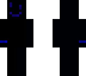 smiley black and blue
