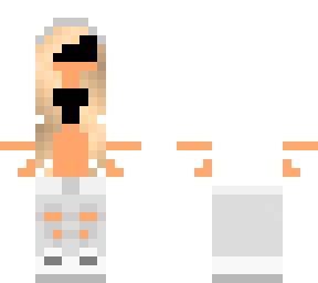white jacket with mask