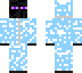 enderman wearing pajamas
