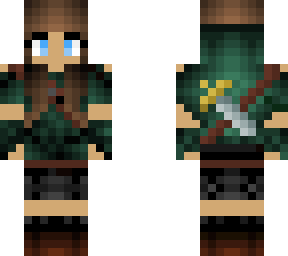female exploring hunter 2.1 (fixed color of the neck)