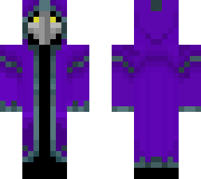 lunatic cultist purple and silver (yellow eyes)