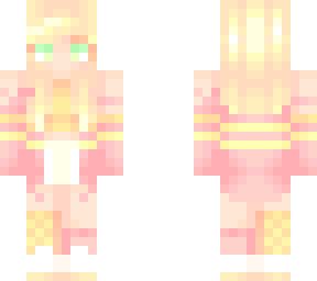 pink lemonade green eyes