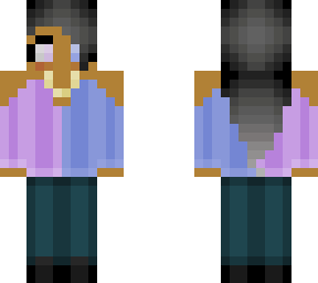 purple and blue