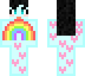 rainbow with outer layer