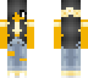 female - yellow croptop - flowers