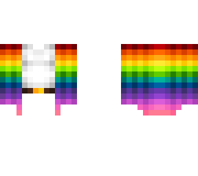 ob - plaid rainbow coat w/ tshirt