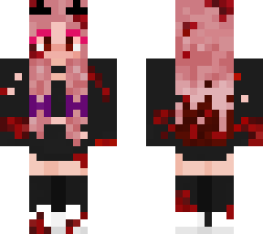 pink hair girl thats creepy